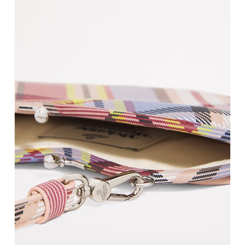 Bolsa Clutch Tartan Belle Heart