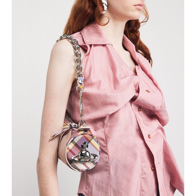 Bolsa Shoulder Tartan Cindy Cylinder