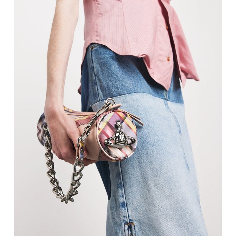 Bolsa Shoulder Tartan Cindy Cylinder