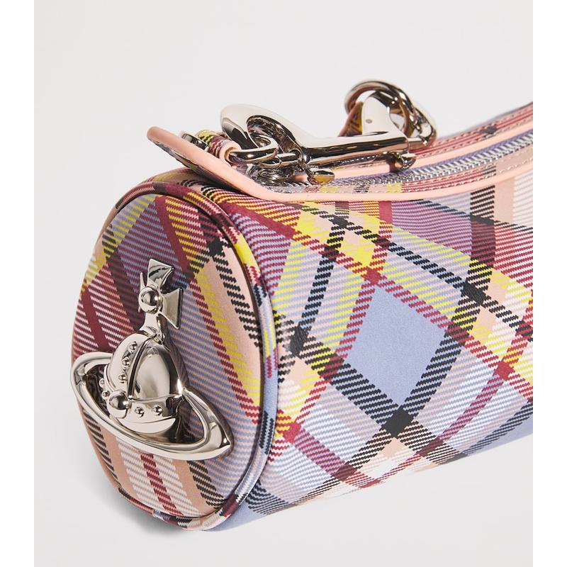 Bolsa Shoulder Tartan Cindy Cylinder