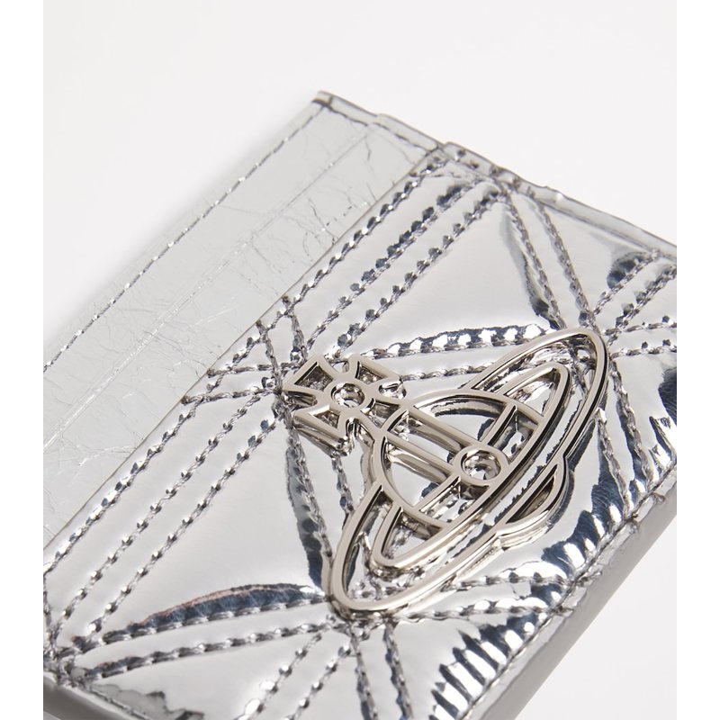 Bolsa Wallet Metallic Quilted