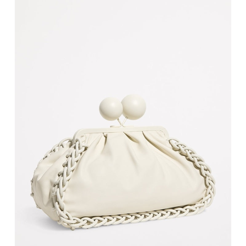 Bolsa Clutch Medium Nappa Pasticcino