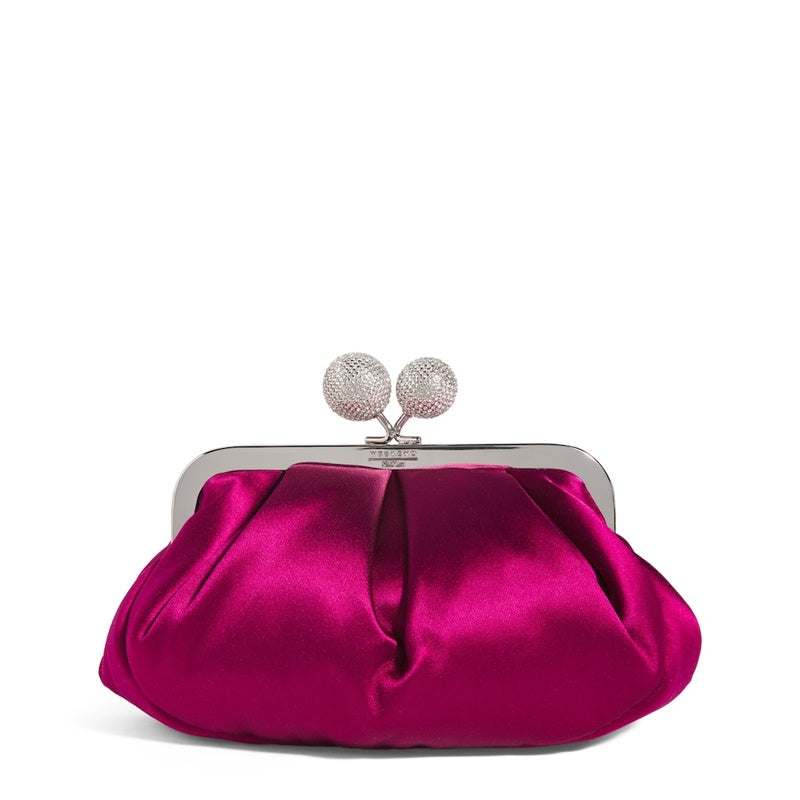 Bolsa Clutch Satin Pasticcino - Mercado de Luxo - O Maior E-Commerce de Bens, Produtos e Serviços de Luxo do Brasil.
