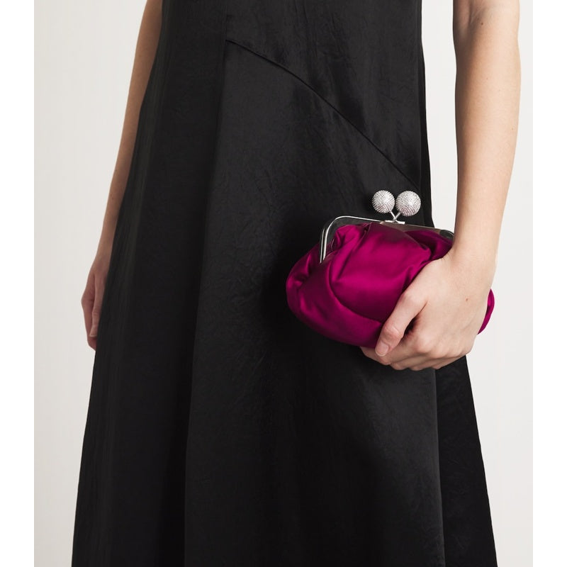 Bolsa Clutch Satin Pasticcino