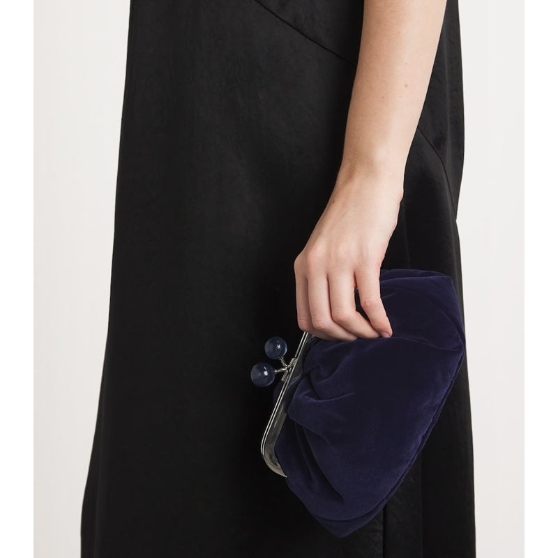 Bolsa Clutch Small Velvet Pasticcino