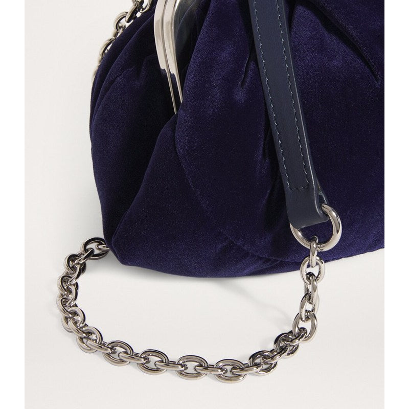 Bolsa Clutch Small Velvet Pasticcino