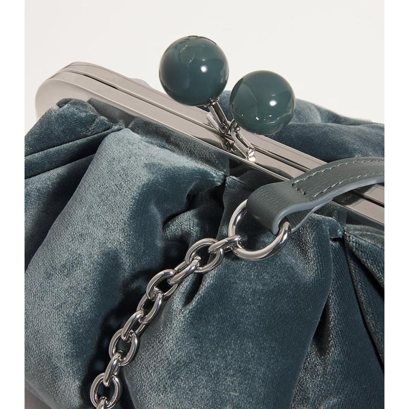 Bolsa Clutch Small Velvet Pasticcino