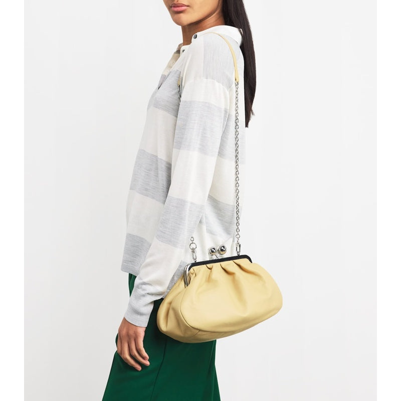 Bolsa Handle Medium Nappa Pasticcino