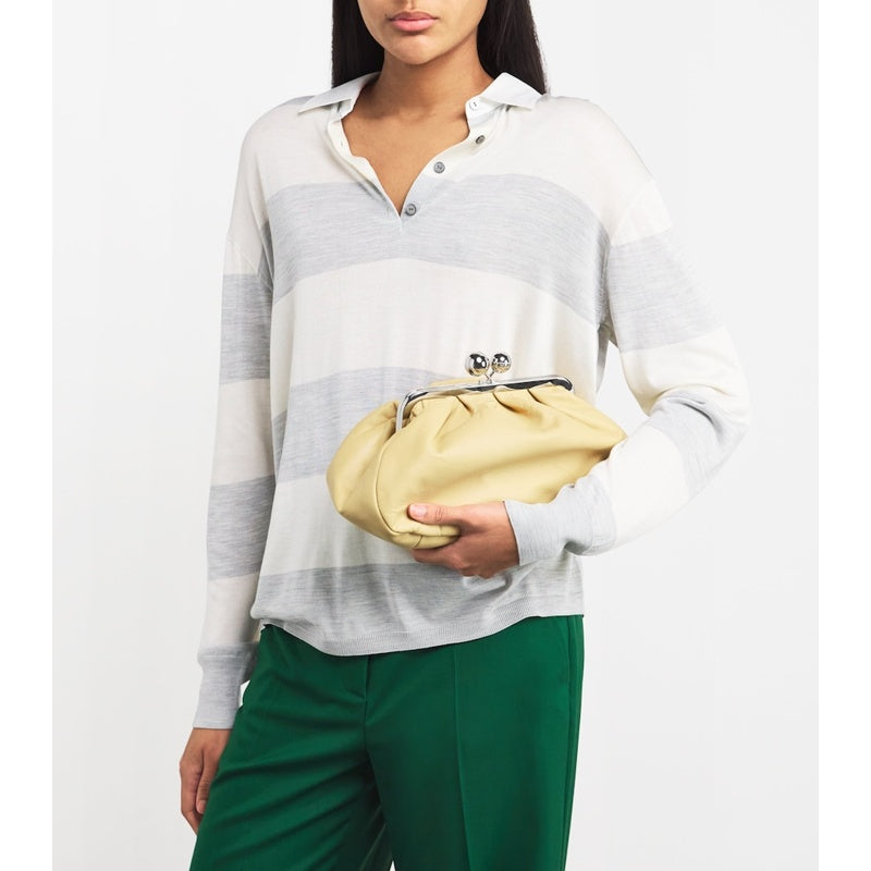 Bolsa Handle Medium Nappa Pasticcino