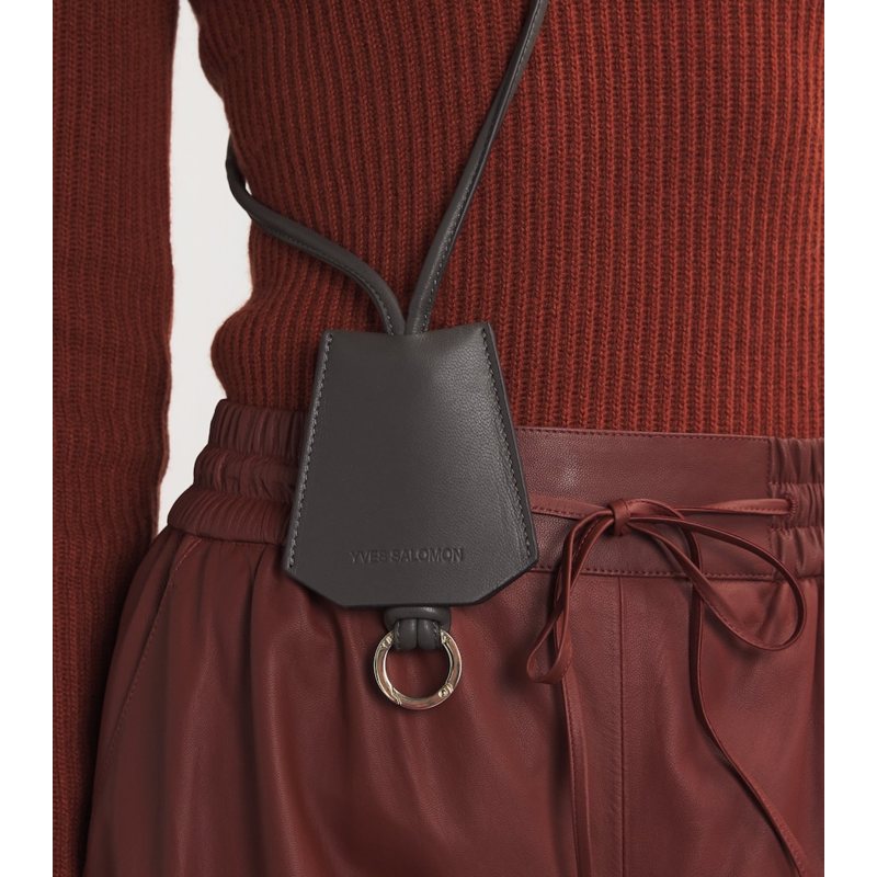 Charms e Acessórios Lambskin Keyring