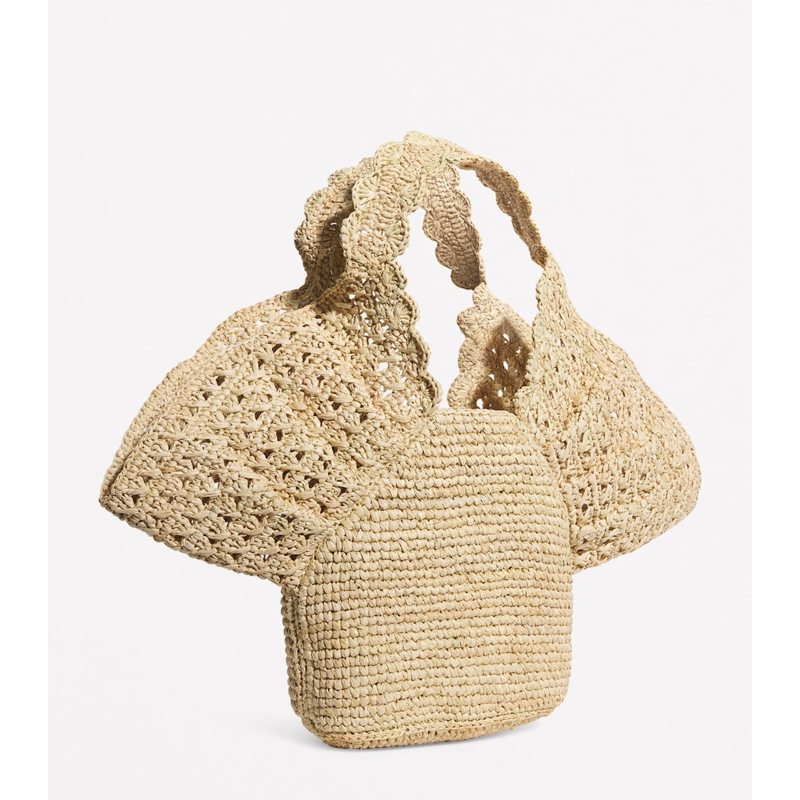 Bolsa Bucket Raffia
