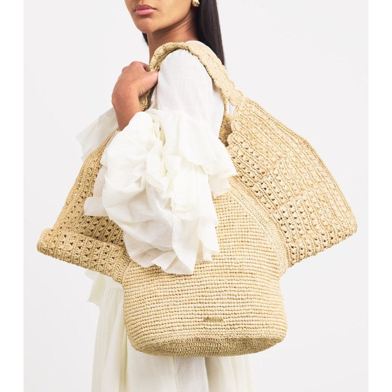 Bolsa Tote Raffia