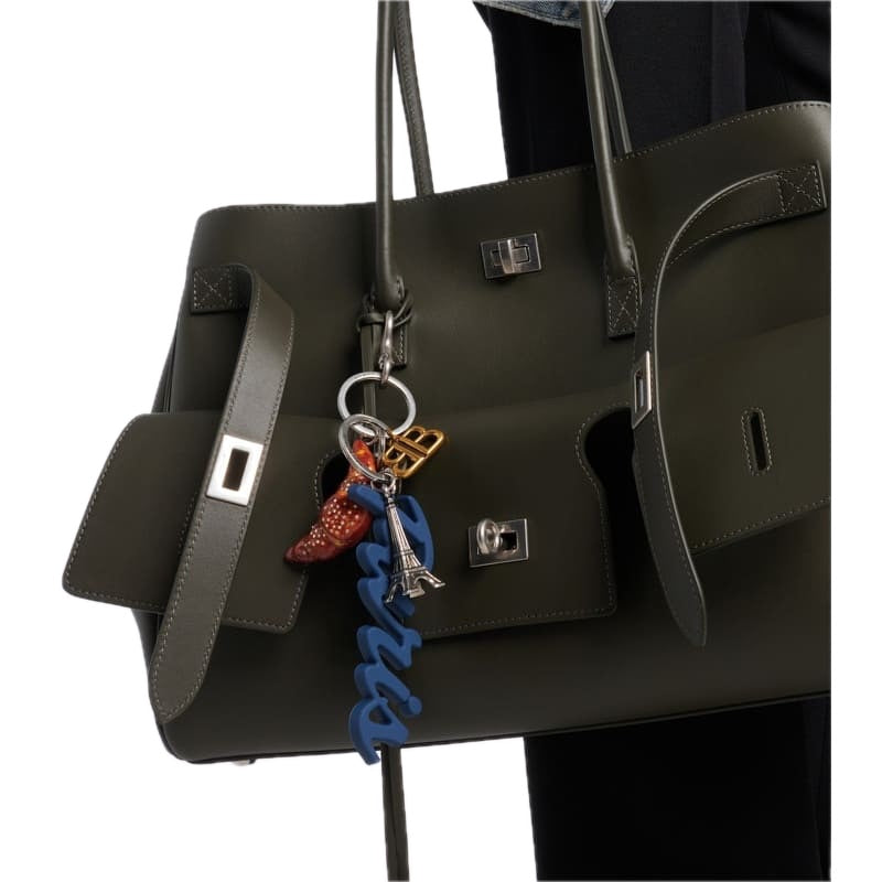 Charms e Acessórios Pingente de bolsa enfeitado