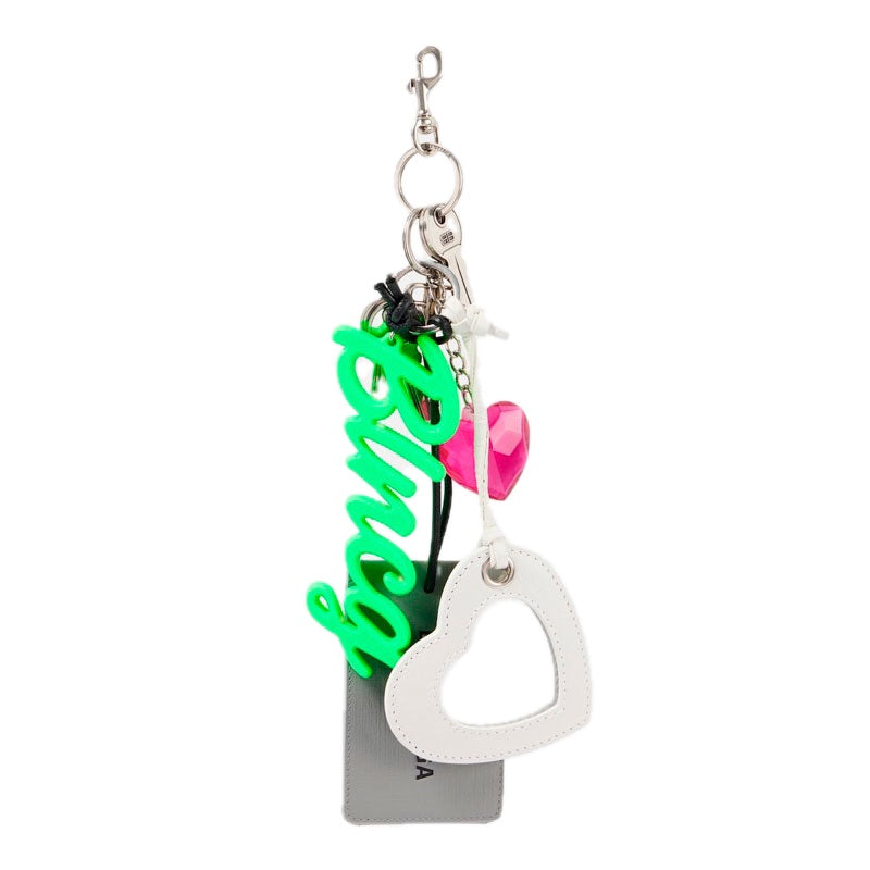 小物 BALENCIAGA Aki charm key ring Charms e Acessórios Chaveiro Aki – Mercado de Luxo | O Maior E