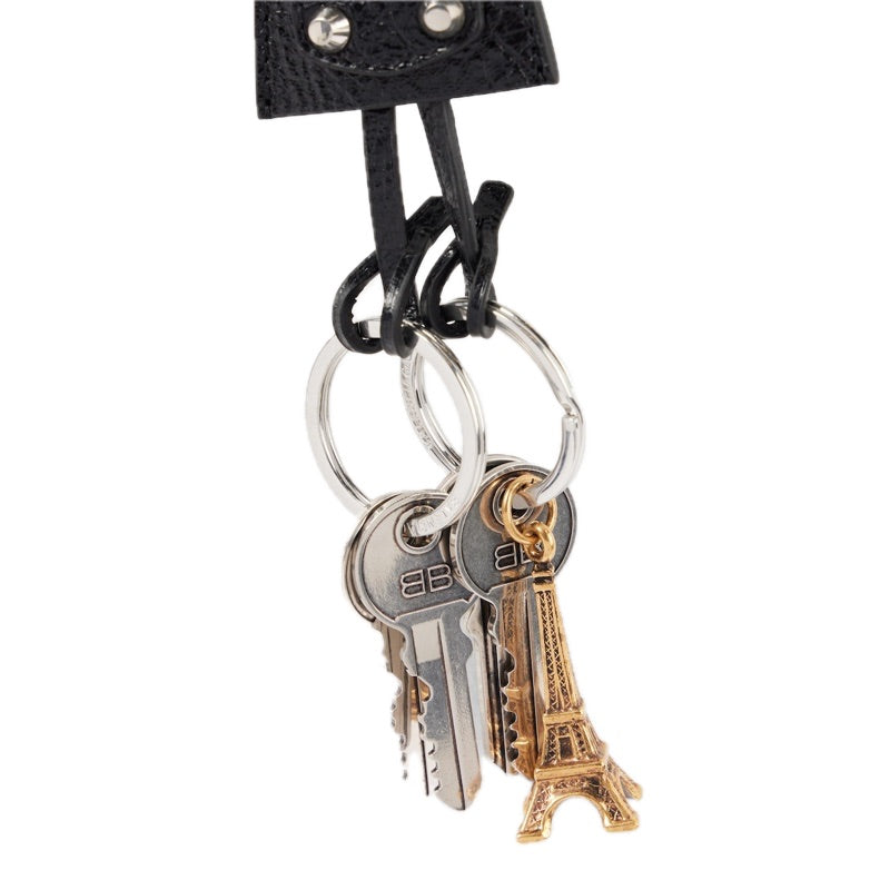 Charms e Acessórios Chaveiro de couro Le City Charm Eiffel