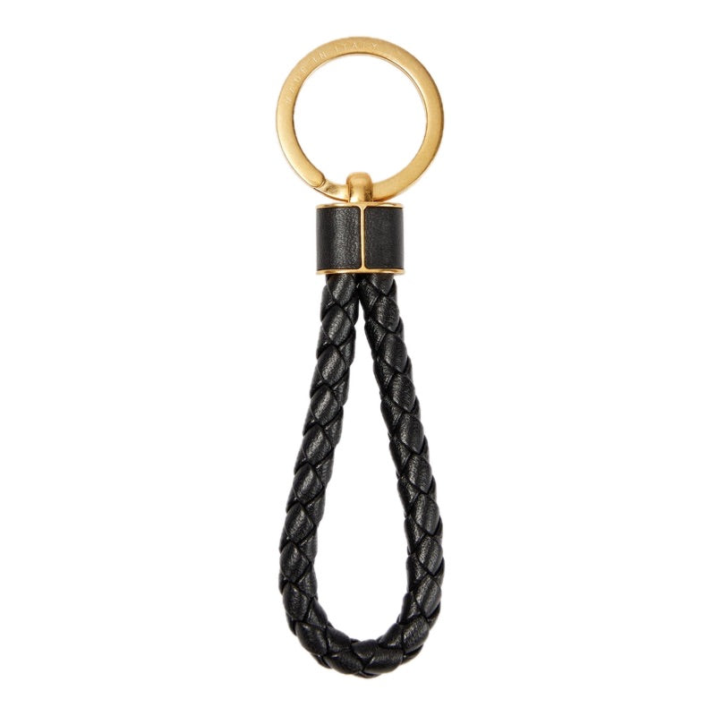 Charms e Acessórios Chaveiro de couro Intreccio