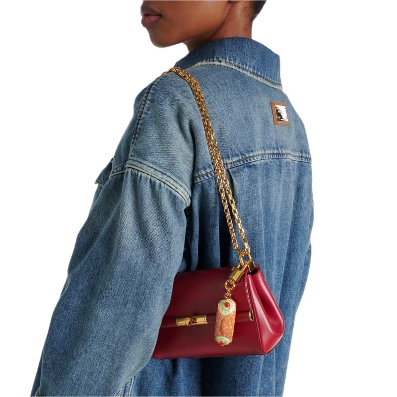 Charms e Acessórios Chaveiro Cannolo da Sicília