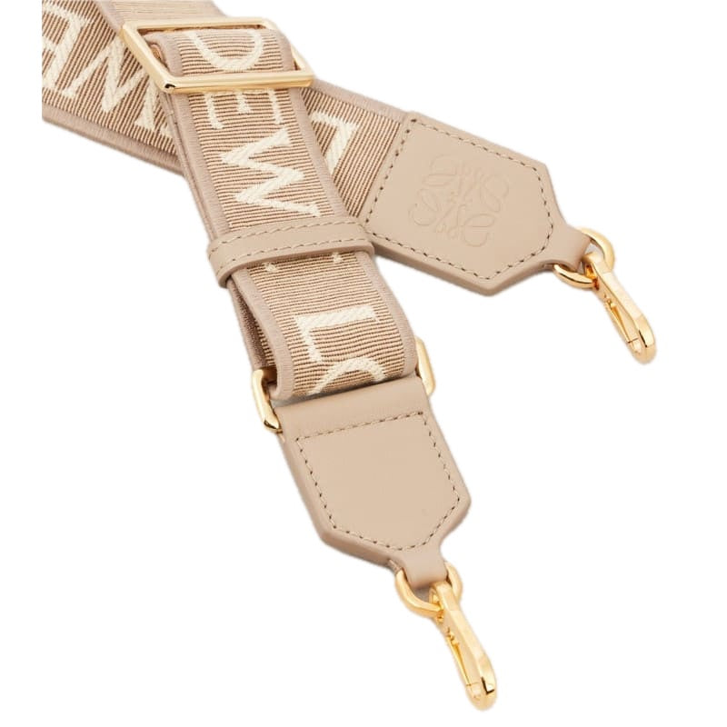 Charms e Acessórios Pulseira com acabamento em couro Anagram