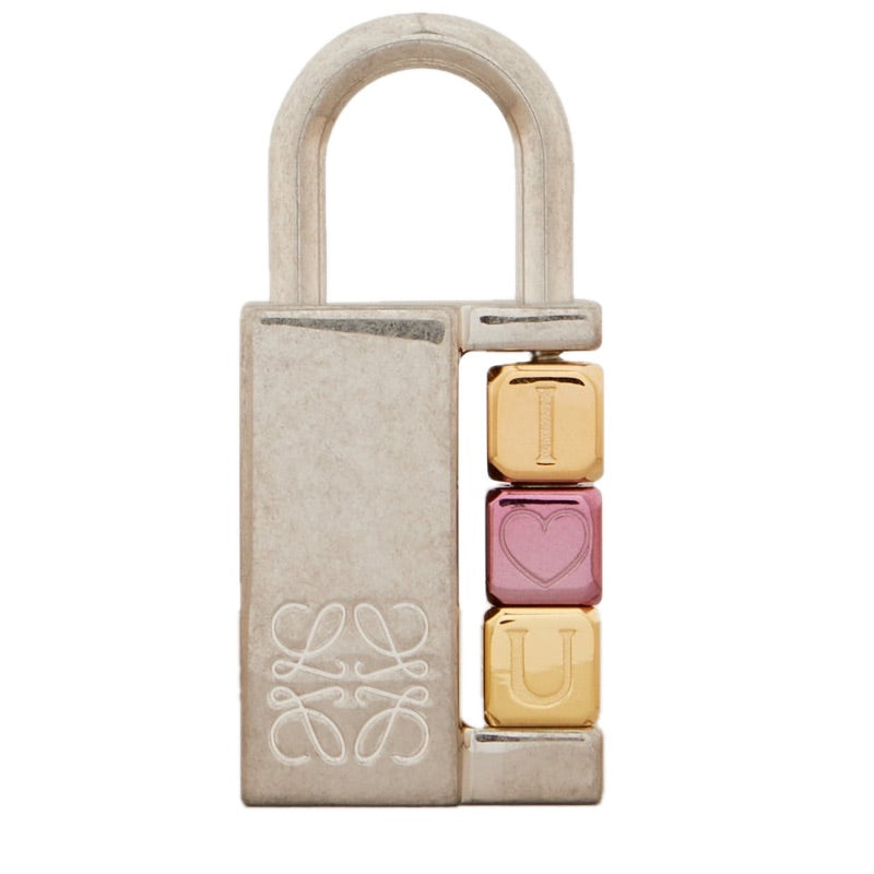 Charms e Acessórios Pingente de bolsa de latão com cadeado