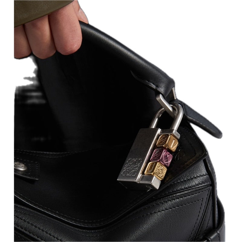 Charms e Acessórios Pingente de bolsa de latão com cadeado