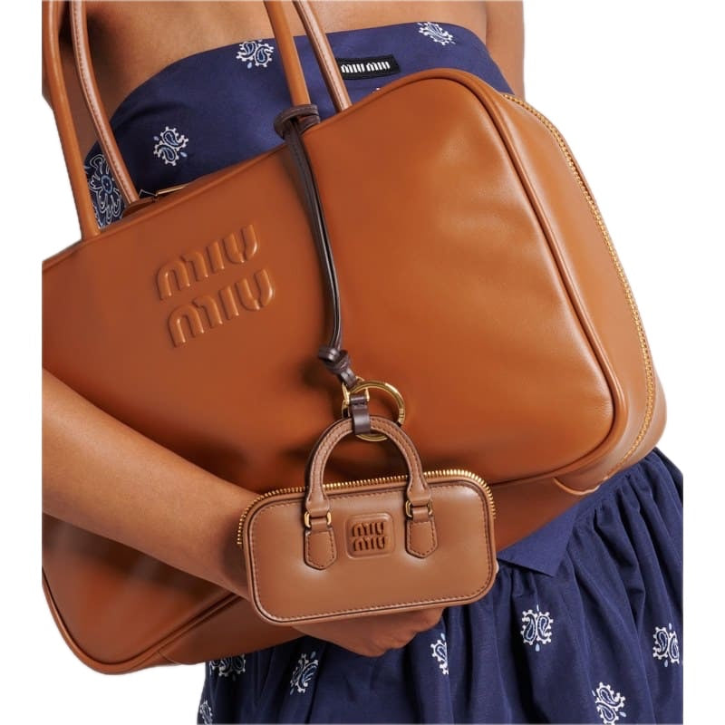 Charms e Acessórios Pingente de bolsa de couro Arcadie