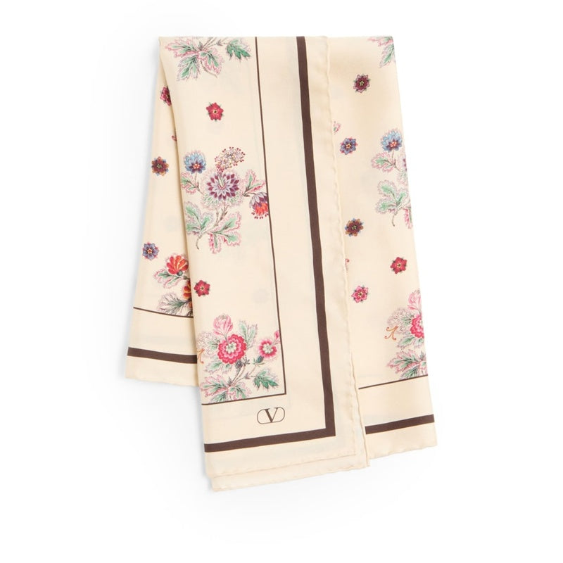 Bandana de seda estampada - Mercado de Luxo - O Maior E-Commerce de Bens, Produtos e Serviços de Luxo do Brasil.