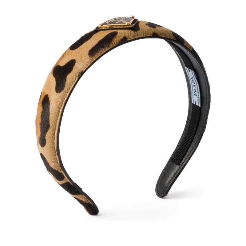 Faixa de cabeça de leopardo de couro - Mercado de Luxo - O Maior E-Commerce de Bens, Produtos e Serviços de Luxo do Brasil.