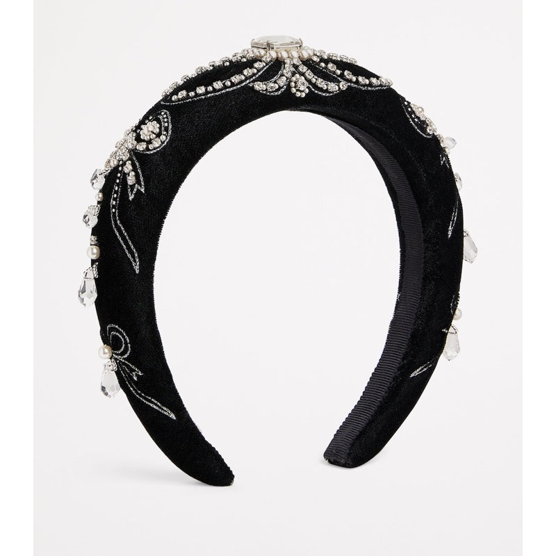 Faixa de cabeça Danica com cristais - Mercado de Luxo - O Maior E-Commerce de Bens, Produtos e Serviços de Luxo do Brasil.