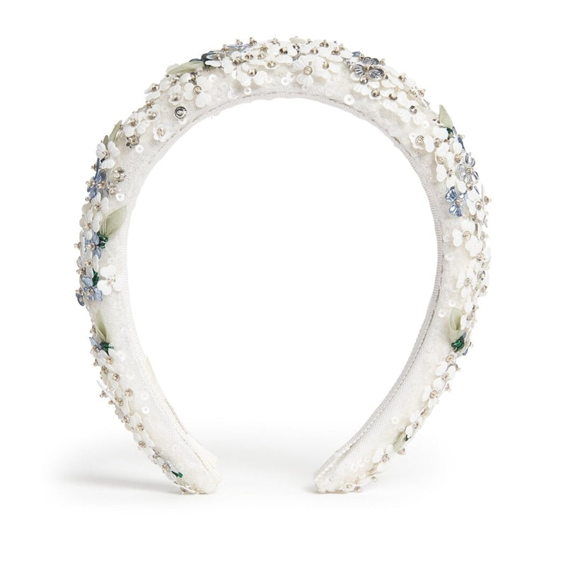 Faixa de cabeça Auriella embelezada - Mercado de Luxo - O Maior E-Commerce de Bens, Produtos e Serviços de Luxo do Brasil.