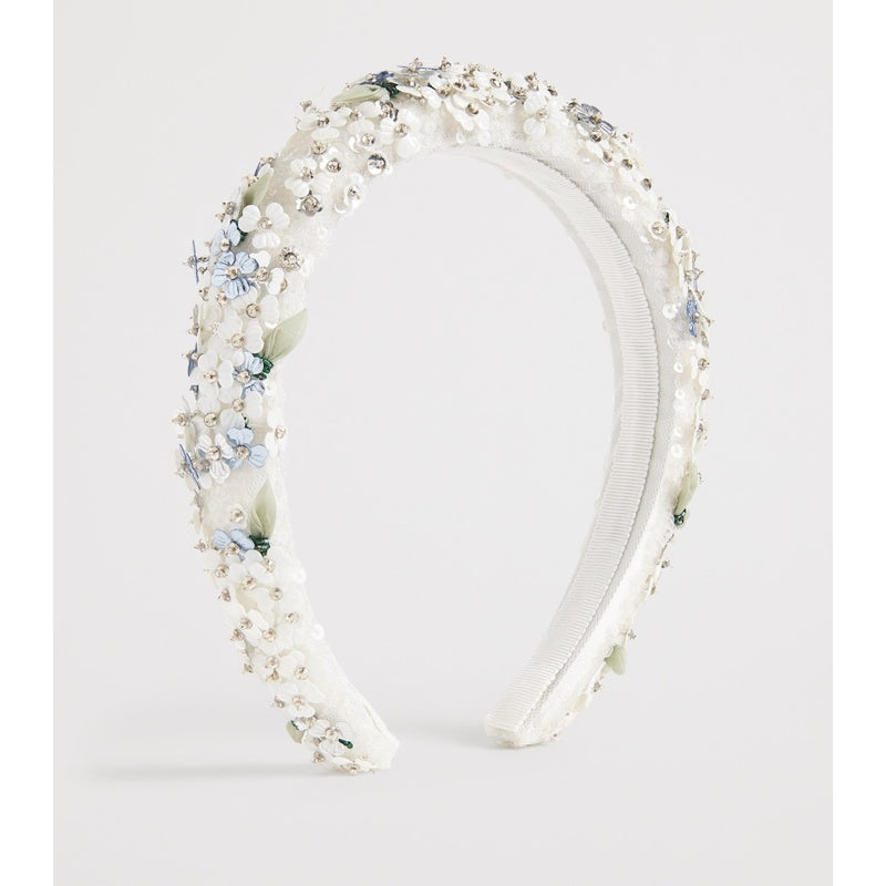 Faixa de cabeça Auriella embelezada - Mercado de Luxo - O Maior E-Commerce de Bens, Produtos e Serviços de Luxo do Brasil.