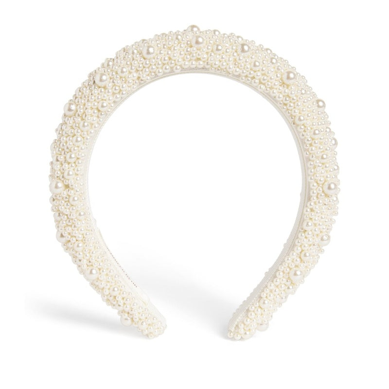 Faixa de cabeça Bailey com enfeites de seda - Mercado de Luxo - O Maior E-Commerce de Bens, Produtos e Serviços de Luxo do Brasil.