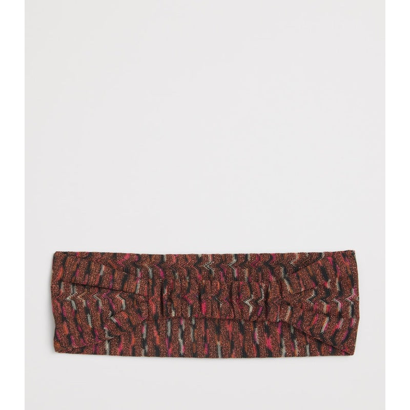 Faixa de cabeça larga em zigue-zague - Mercado de Luxo - O Maior E-Commerce de Bens, Produtos e Serviços de Luxo do Brasil.