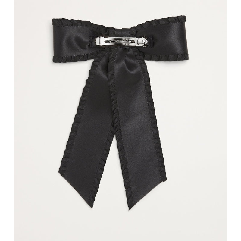 Presilha de laço Harper de cetim de seda - Mercado de Luxo - O Maior E-Commerce de Bens, Produtos e Serviços de Luxo do Brasil.