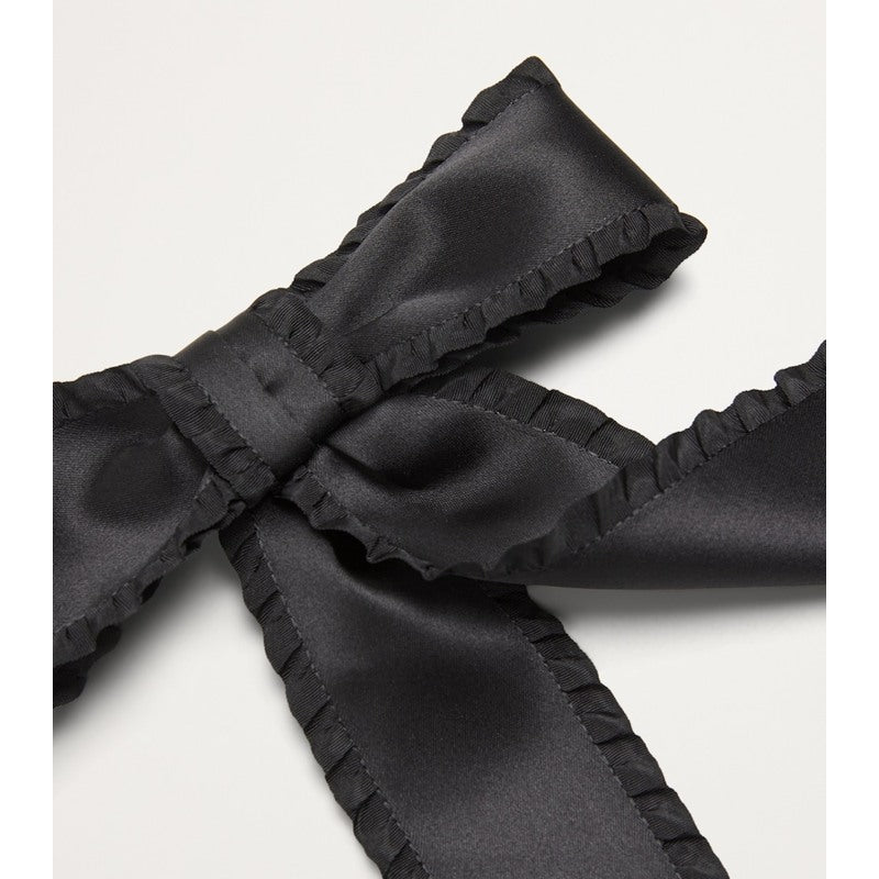 Presilha de laço Harper de cetim de seda - Mercado de Luxo - O Maior E-Commerce de Bens, Produtos e Serviços de Luxo do Brasil.