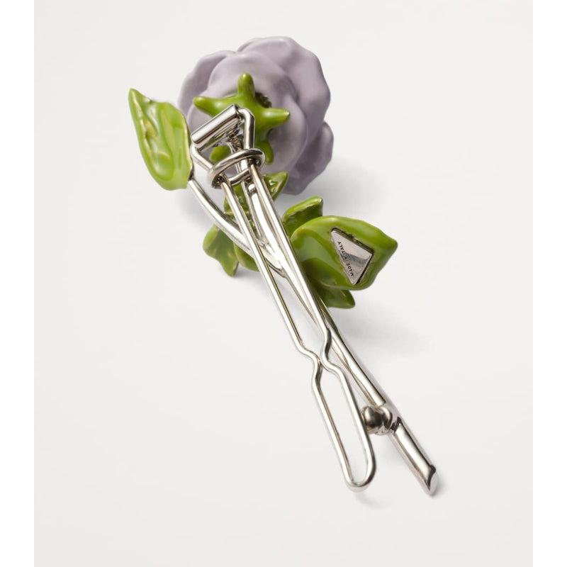 Grampo de cabelo de rosa esmaltado - Mercado de Luxo - O Maior E-Commerce de Bens, Produtos e Serviços de Luxo do Brasil.