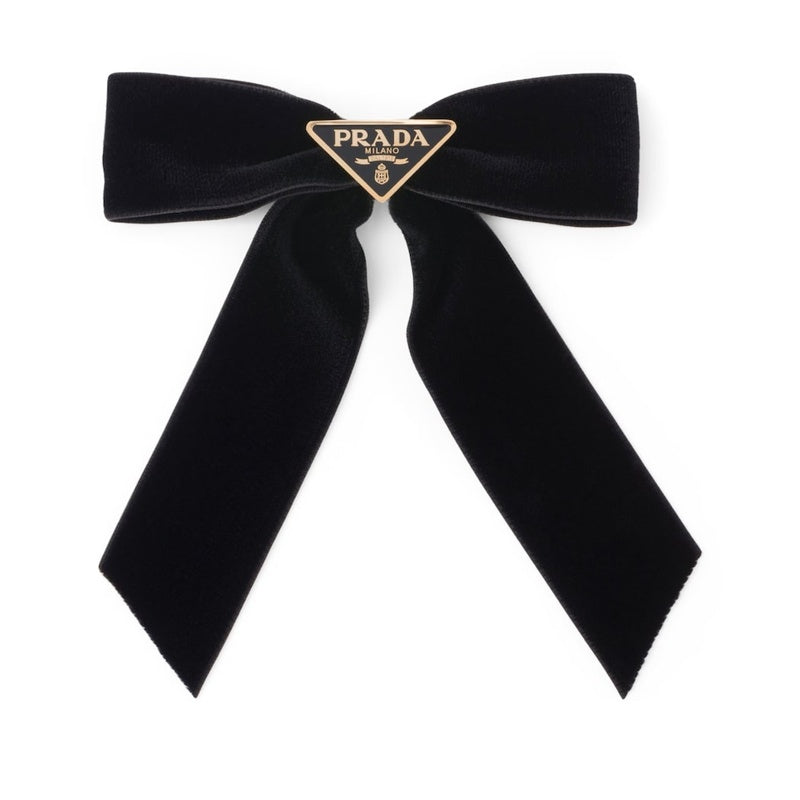 Presilha de cabelo com laço de veludo - Mercado de Luxo - O Maior E-Commerce de Bens, Produtos e Serviços de Luxo do Brasil.