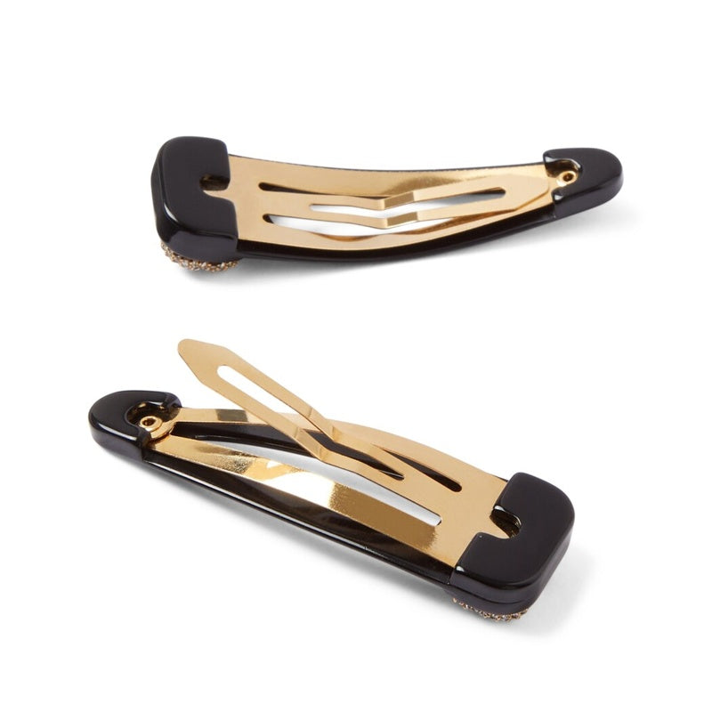 Grampos de cabelo VLOGO enfeitados (pacote com 2) - Mercado de Luxo - O Maior E-Commerce de Bens, Produtos e Serviços de Luxo do Brasil.