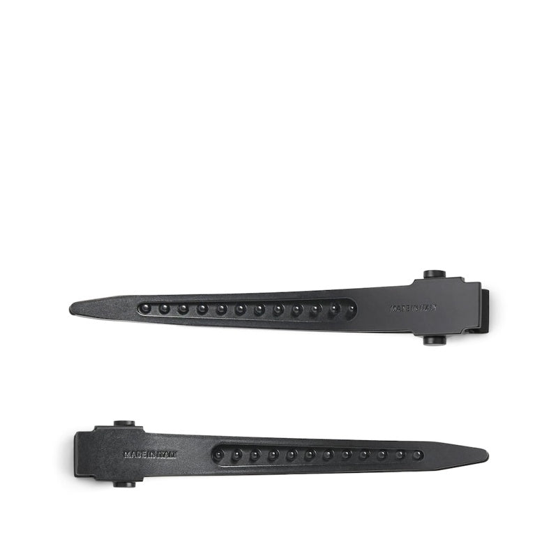 Grampos de cabelo com logotipo gravado conjunto com 2 unid - Mercado de Luxo - O Maior E-Commerce de Bens, Produtos e Serviços de Luxo do Brasil.