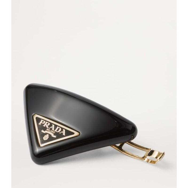 Grampo de cabelo triangular de plexiglass - Mercado de Luxo - O Maior E-Commerce de Bens, Produtos e Serviços de Luxo do Brasil.