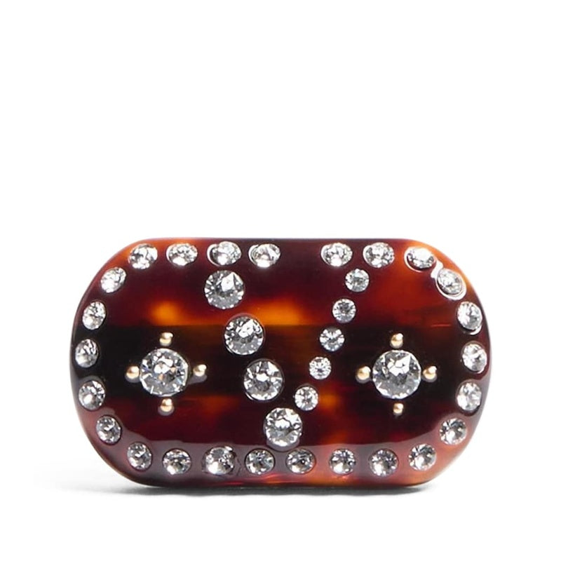 Presilha de cabelo em V com cristais - Mercado de Luxo - O Maior E-Commerce de Bens, Produtos e Serviços de Luxo do Brasil.