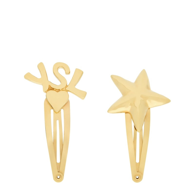 Grampos de cabelo Charms conjunto com 2 unid - Mercado de Luxo - O Maior E-Commerce de Bens, Produtos e Serviços de Luxo do Brasil.