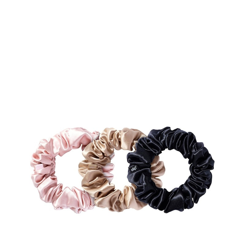Scrunchies de seda pura conjunto com 3 unid - Mercado de Luxo - O Maior E-Commerce de Bens, Produtos e Serviços de Luxo do Brasil.