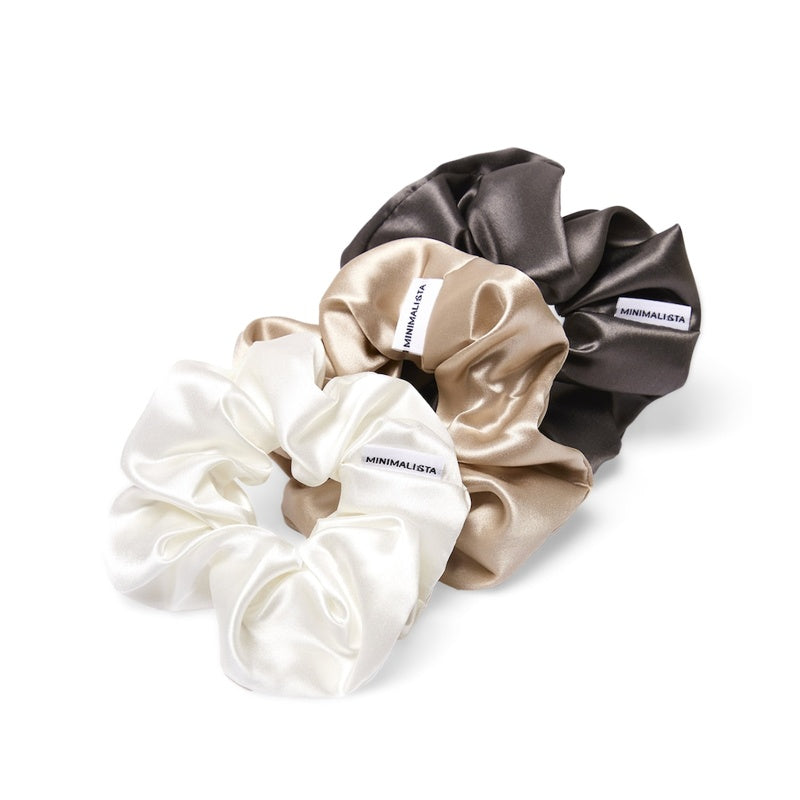 Scrunchie grande The Hya conjunto com 3 unid - Mercado de Luxo - O Maior E-Commerce de Bens, Produtos e Serviços de Luxo do Brasil.