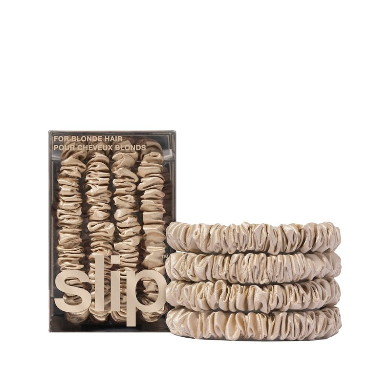 Scrunchies finos de seda pura conjunto com 4 unid - Mercado de Luxo - O Maior E-Commerce de Bens, Produtos e Serviços de Luxo do Brasil.