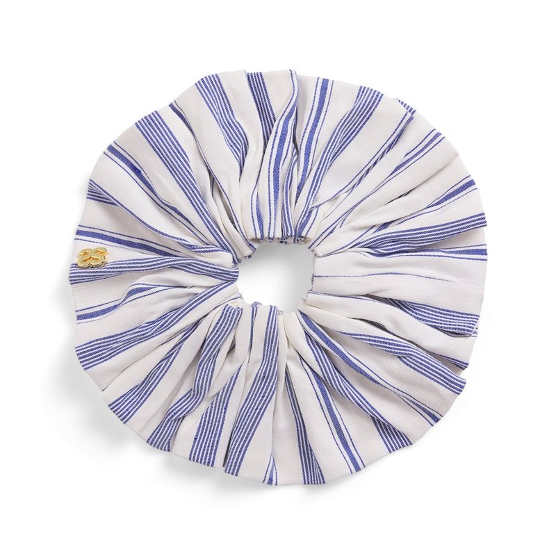 Scrunchie listrado - Mercado de Luxo - O Maior E-Commerce de Bens, Produtos e Serviços de Luxo do Brasil.