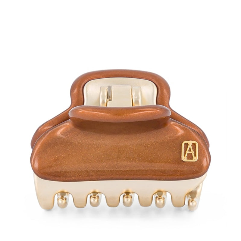 Grampo de Cabelo de Garra Banhado a Ouro - Mercado de Luxo - O Maior E-Commerce de Bens, Produtos e Serviços de Luxo do Brasil.