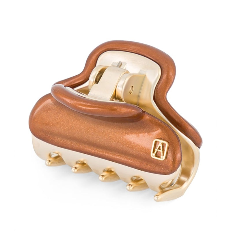 Grampo de Cabelo de Garra Banhado a Ouro - Mercado de Luxo - O Maior E-Commerce de Bens, Produtos e Serviços de Luxo do Brasil.