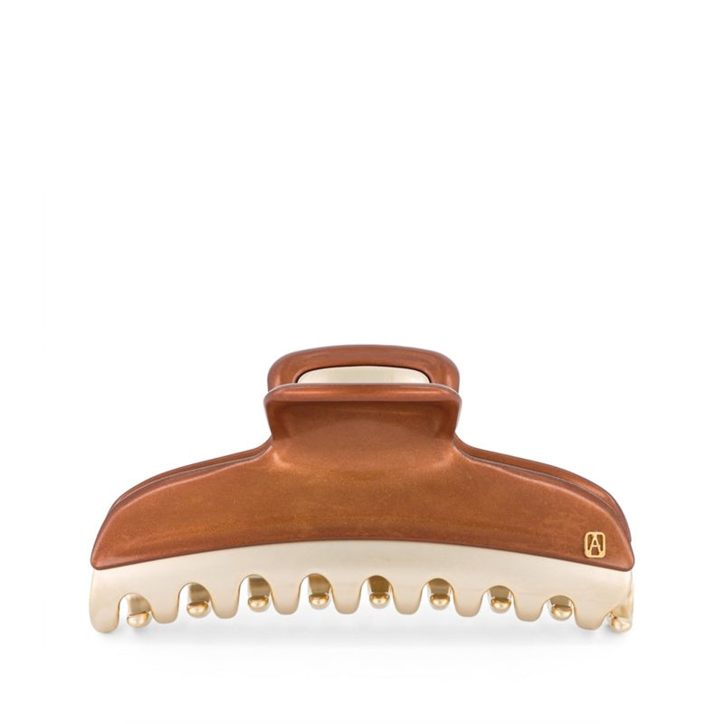 Grampo de Cabelo de Garra Banhado a Ouro - Mercado de Luxo - O Maior E-Commerce de Bens, Produtos e Serviços de Luxo do Brasil.