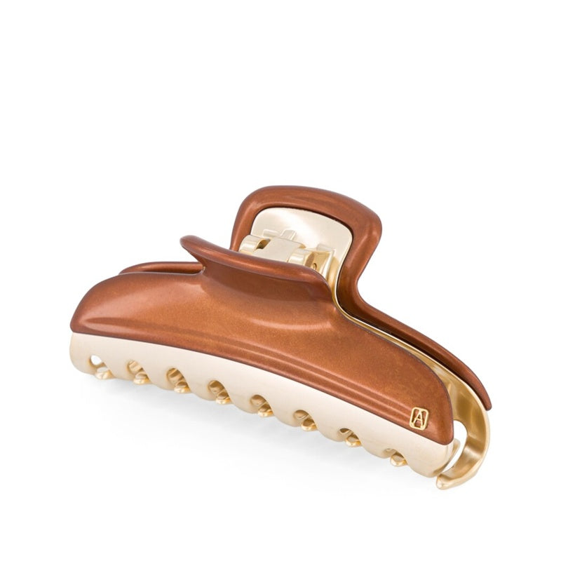 Grampo de Cabelo de Garra Banhado a Ouro - Mercado de Luxo - O Maior E-Commerce de Bens, Produtos e Serviços de Luxo do Brasil.