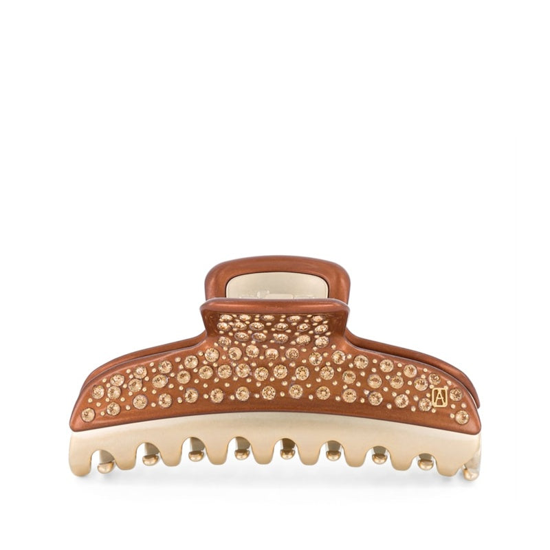 Grampo de Cabelo de Garra Banhado a Ouro - Mercado de Luxo - O Maior E-Commerce de Bens, Produtos e Serviços de Luxo do Brasil.